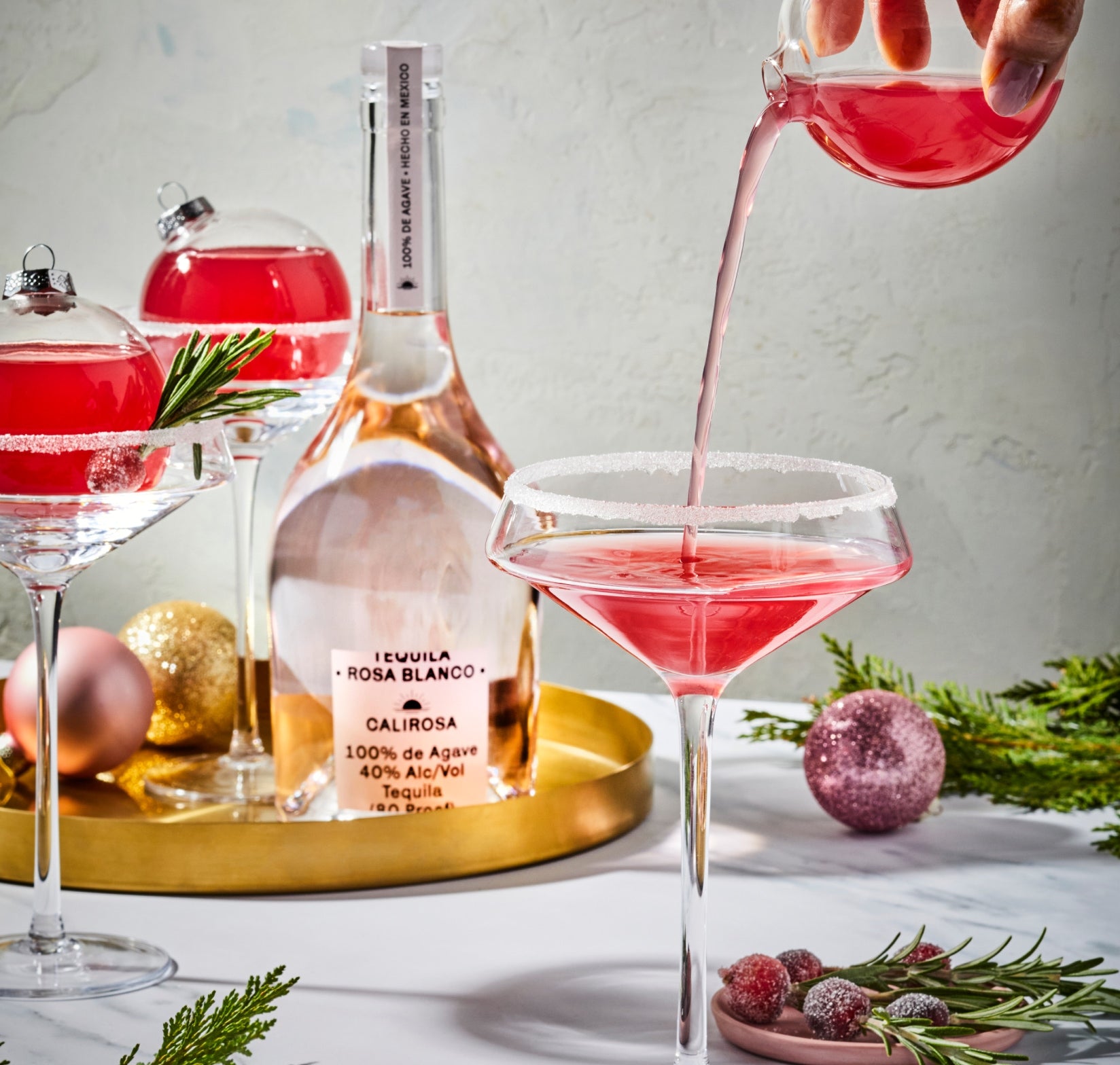 MISTLETOE MARGARITA HOLIDAY COSMO