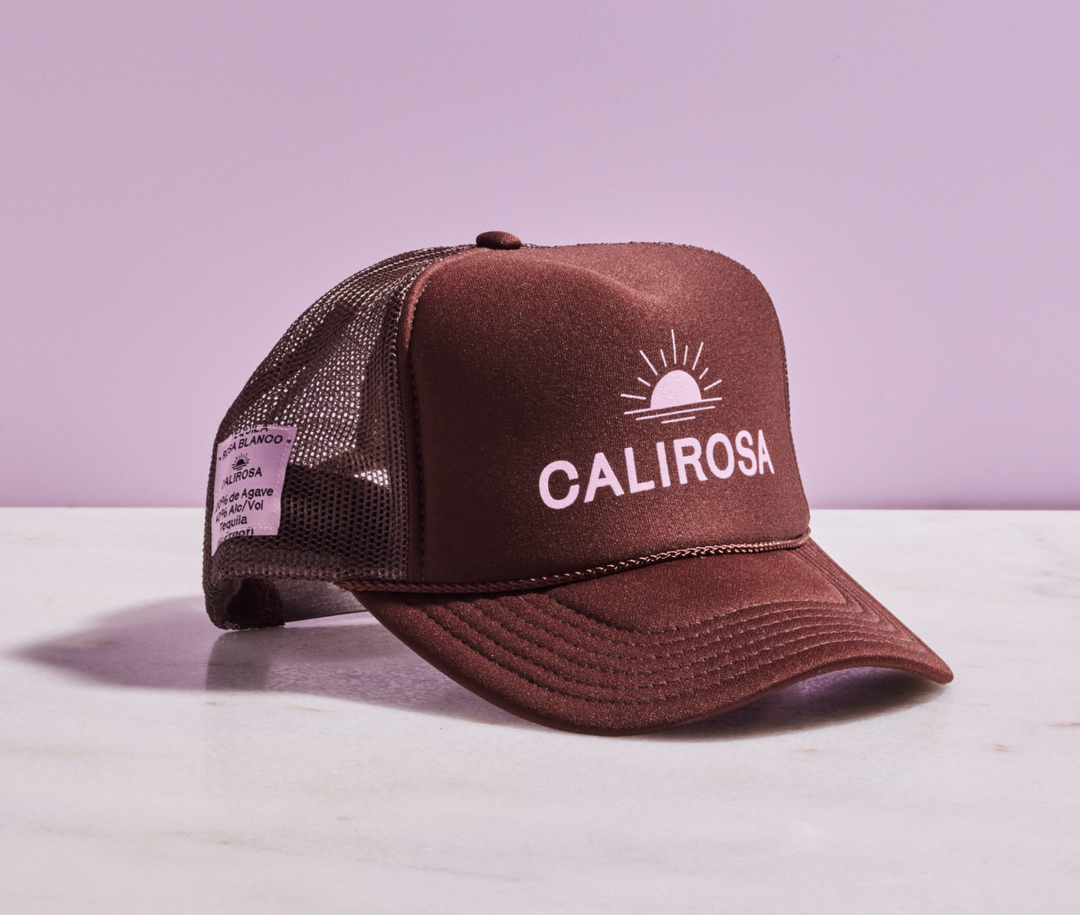 Brown trucker hat